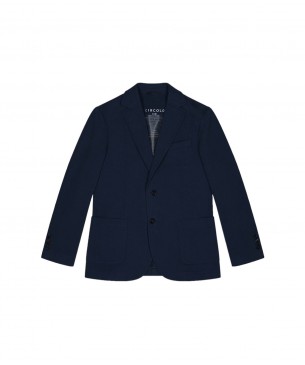 CIRCOLO - GIACCA JERSEY BLU