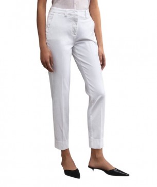 PEUTEREY - PANTALONE BIANCO...