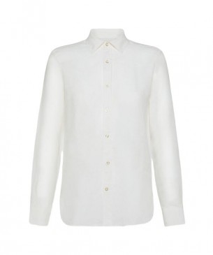 PEUTEREY - CAMICIA LINO BCO