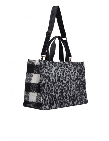 LIU JO BORSA MACULATA GRIGIO NERO