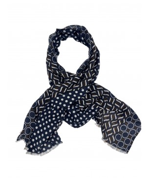 ALTEA - SCIARPA FANT BLU MARR