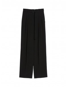 MAX MARA  - PANTALONE NERO...