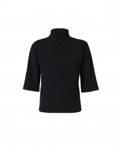 PINKO - MAGLIA JERSEY NERO