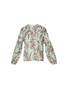 LIU JO - TUNICA FIORI ACQUA