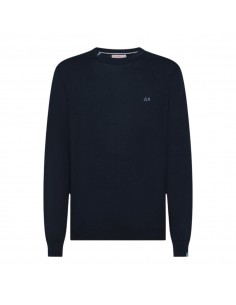 SUN 68 - MAGLIA PARICOLLO BLU