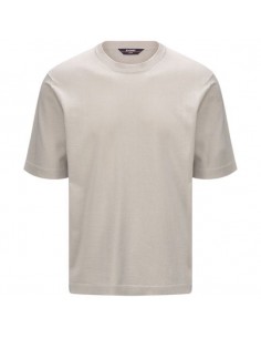 K-WAY - T-SHIRT TRICOT BEIGE
