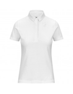 K-WAY - POLO BIANCO M/C