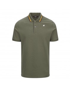 K-WAY - POLO BORDI VERDE