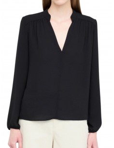 LIU JO - BLUSA VISCOSA NERO