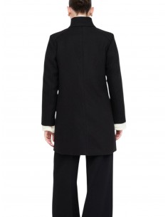 LIU JO - CAPPOTTO IN LANA NERO 2