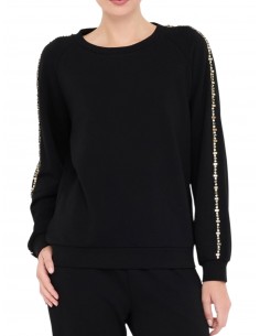 LIU JO - FELPA STRASS...