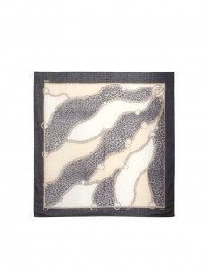 LIU JO - FOULARD NERO CHAIN... 2