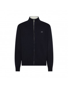 SUN 68 - CARDIGAN ZIP BLU