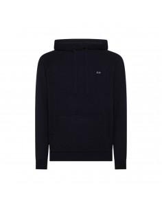 SUN 68 - FELPA LANA CAPP BLU