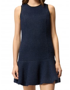PINKO - ABITO TWEED BLU