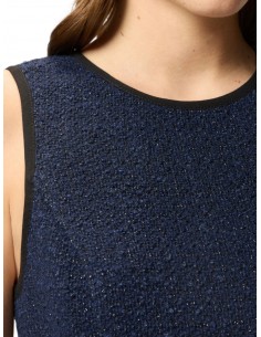 PINKO - ABITO TWEED BLU 2