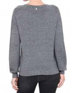 LIU JO - MAGLIA GLITTER GRIGIA 2