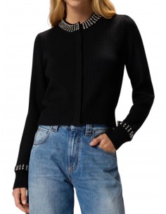PINKO - CARDIGAN COLLO...