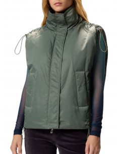 PINKO - GILET IMBOTTITO VERDE