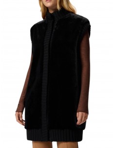 PINKO - GILET PELLICCIA...