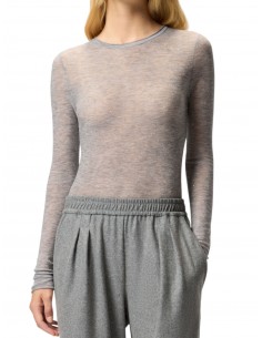 PINKO - MAGLIA GRIGIA...