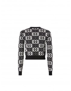 PINKO - MAGLIA NERO/BIANCO... 2