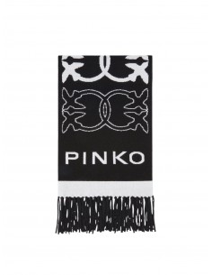 PINKO - SCIARPA NERA FANTASIA