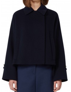 MAX MARA  - CAPPOTTO CORTO BLU