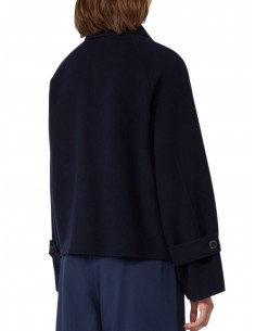 MAX MARA  - CAPPOTTO CORTO BLU 2