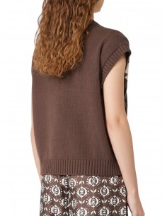 MAX MARA  - MAGLIA MARRONE... 2
