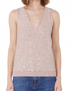 MAX MARA  - MAGLIA ROSA...