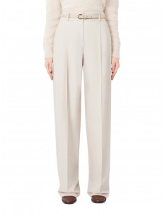 MAX MARA  - PANTALONE STUCCO
