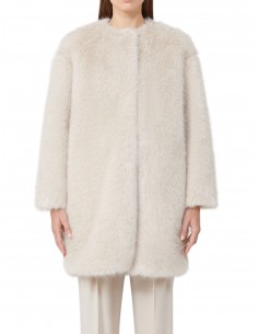 MAX MARA  - PELLICCIA BEIGE