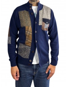 BOB - CARDIGAN BLU