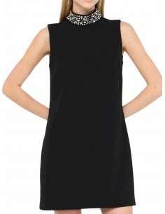 LIU JO - ABITO COLLO STRASS...