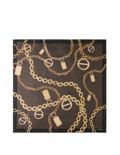 BORBONESE - FOULARD CATENE...