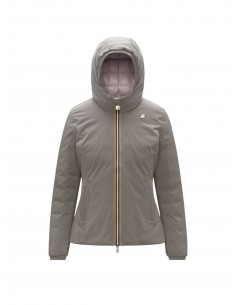 K-WAY - PIUMINO VERDE/ROSA...