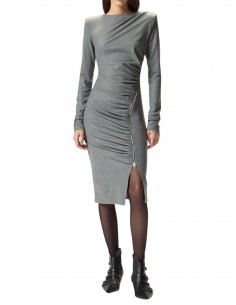 PINKO - ABITO GRIGIO FLANELLA 2