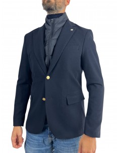 MANUEL RITZ - GIACCA PARAM BLU