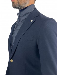 MANUEL RITZ - GIACCA PARAM BLU 2