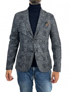 BOB - GIACCA MADRAS BLU 2