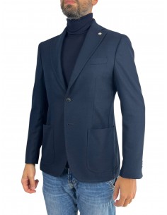 MANUEL RITZ - BLAZER LAVOR BLU