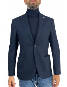 MANUEL RITZ - BLAZER LAVOR BLU 2