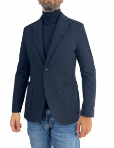 CIRCOLO - GIACCA FELPA BLU