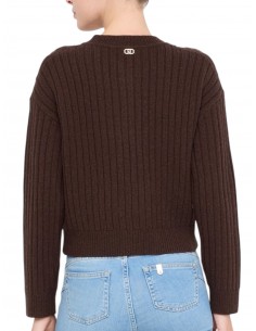 LIU JO - CARDIGAN MARRONE... 2