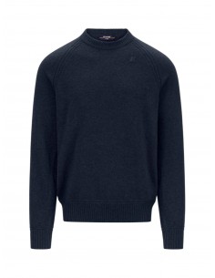 K-WAY - PARICOLLO MERINOS BLU