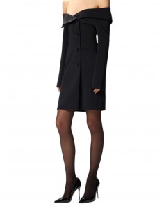PINKO - ABITO CREPE NERO 2
