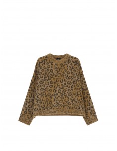 DIXIE - MAGLIONE LEOPARDATO...