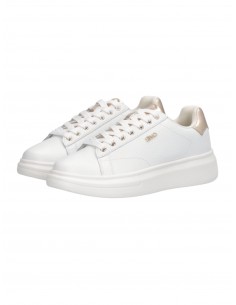 LIU JO - SNEAKER BIANCA/ORO...