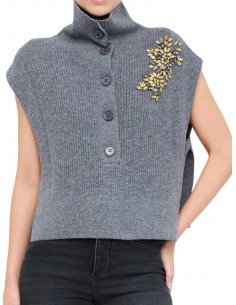 LIU JO - GILET IN MAGLIA...